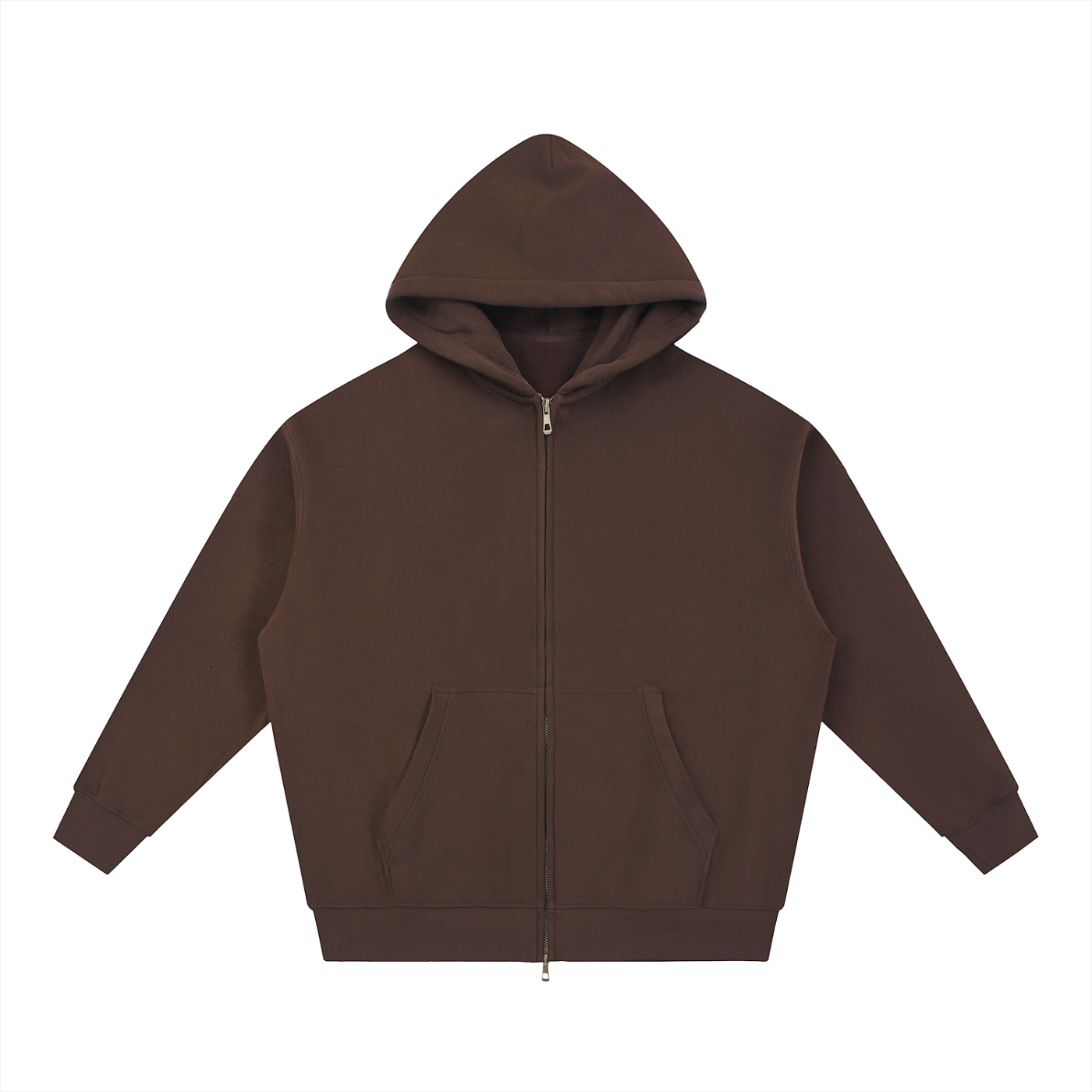 Essential Oversized Boxy Zip Up